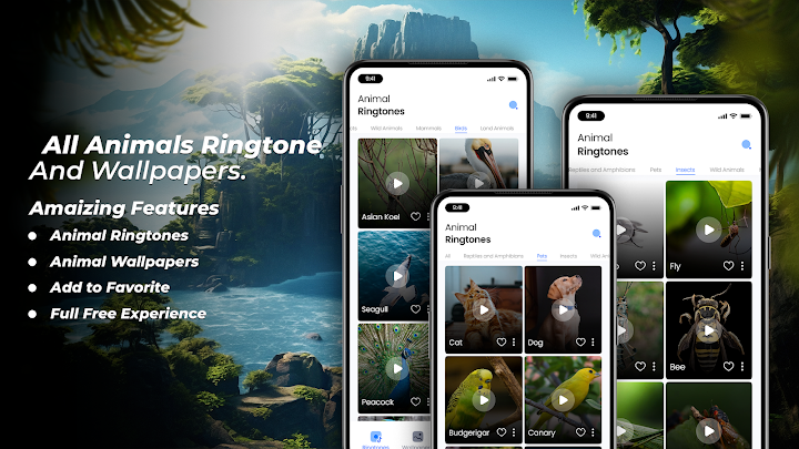 Animal Ringtones & Wallpapers screenshot 1