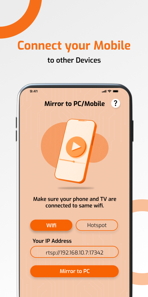 Screen Mirroring & Cast to TV screenshot 1